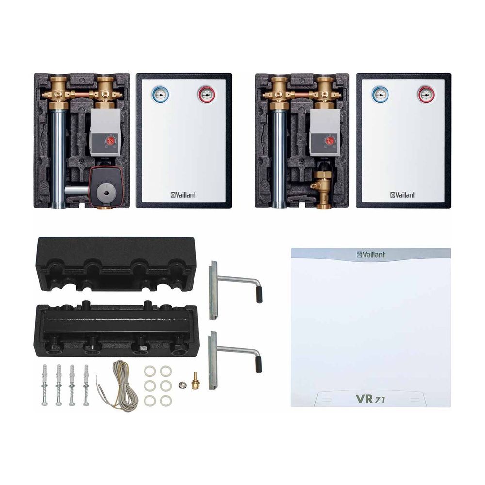 Vaillant Kit d'extension 2, 1 circuit mélangeur, 1 circuit de chauffage non régulé, VR 71, 0010036240