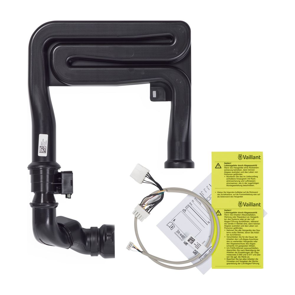Pack système de chauffage Vaillant ecoTEC plus 1.132 VCW 20/26CS/1-5, 4,2-21,7 kW à 50/30 °C avec sensoHome VRT 380/2