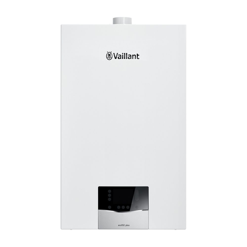 Vaillant ecoTEC plus Pack système de chauffage 1.702/3 VC 10 CS/1-5, 3,4-10,9kW à 50/30°C, VRC 720/3, Système air-fumées rigide