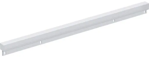 Bandeau lumineux Geberit pour Option Plus, design angulaire, miroir lumineux B:40 cm, alu.