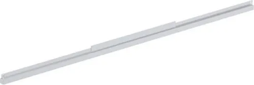 Barrette lumineuse inférieure Geberit pour miroir lumineux Option Plus Square, 90 cm, aluminium anodisé, 245769002