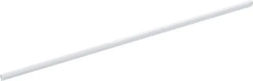 Bandeau lumineux supérieur Geberit pour Option Plus, design angulaire, miroir lumineux L:135 cm, aluminium