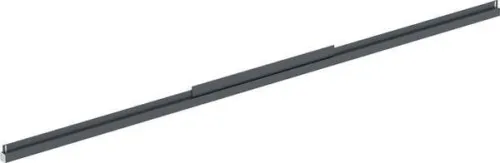 Barrette lumineuse Geberit pour miroir lumineux Option Plus Square (bas), 105 cm, noir mat, 245778142
