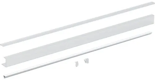 Kit de caches-lumière Geberit pour éclairage de miroir et de plafond, pour meuble miroir ONE, à partir de 2021, largeur nominale 90 cm