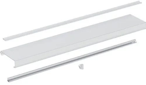 Geberit set de caches lumières pour éclairage de vasque et niche, pour miroir Geberit ONE, à partir de l'année de construction 2021, largeur nominale 75 cm