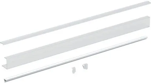 Kit de caches lumineux Geberit pour éclairage de miroir et de plafond, pour meuble miroir ONE, à partir de l'année de construction 2021, largeur nominale 75 cm