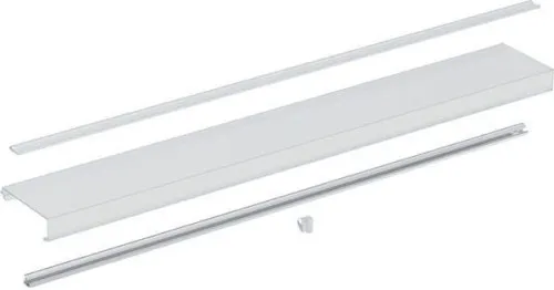 Kit de caches lumineux Geberit pour éclairage de lavabo et d'alcôve pour armoire à miroir ONE, à partir de l'année de construction 2021, largeur nominale 90 cm