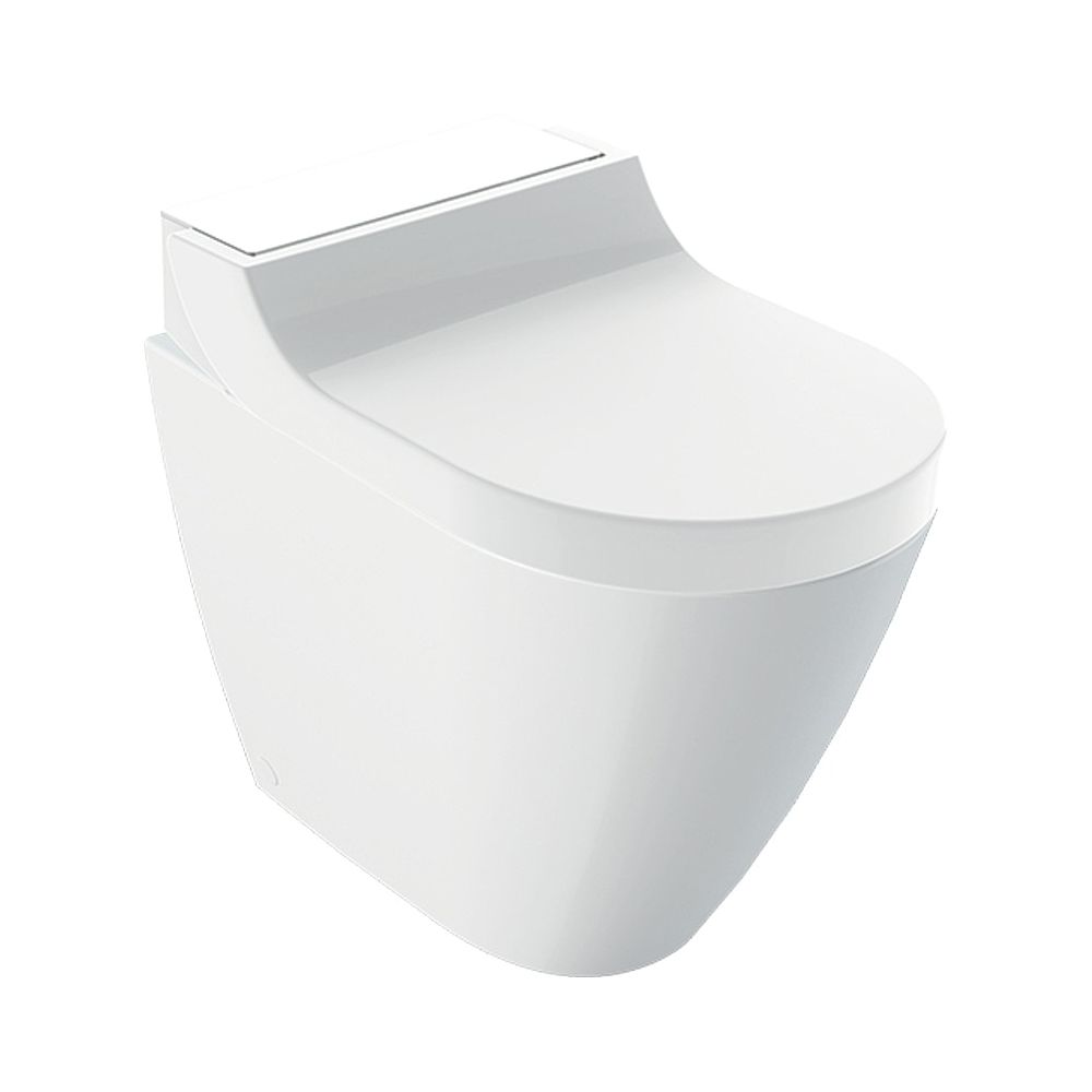 WC Geberit AquaClean Tuma Comfort avec douchette intégrée, 51,5x36x56 cm, KeraTect, Blanc/Verre