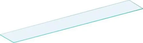 Plateau en verre pour meuble miroir Geberit, 70,8 x 11,7 cm, 245566001