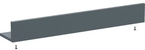 Couvercle Geberit pour composants électriques pour meuble miroir ONE, largeur 75 cm