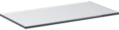 Plateau en verre Geberit pour meuble miroir ONE, largeur 90 cm, court, 244578001
