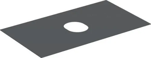 Plaque de recouvrement Geberit pour meuble sous vasque VariForm, 1 tiroir, largeur 90 cm, Lava revêtement mélaminé