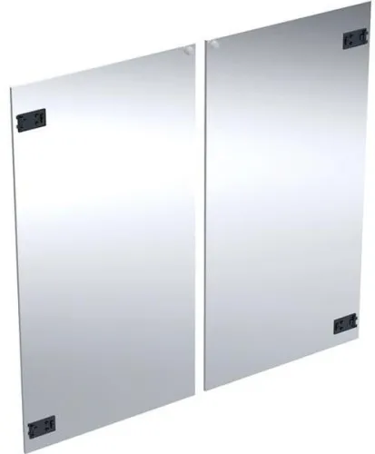 Kit portes Geberit court, pour meuble miroir ONE, à partir de 2021, largeur nominale 75 cm