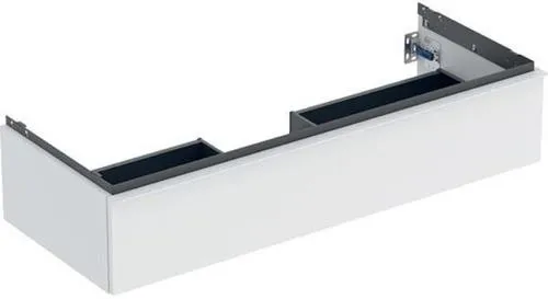 Geberit iCon Meuble sous vasque WT avec 1 tiroir, B WT 120 cm, blanc mat/poudre mat