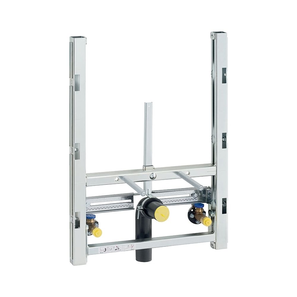 Élément de montage Geberit GIS pour bidet, 69x50x4 cm, acier zingué Sendzimir