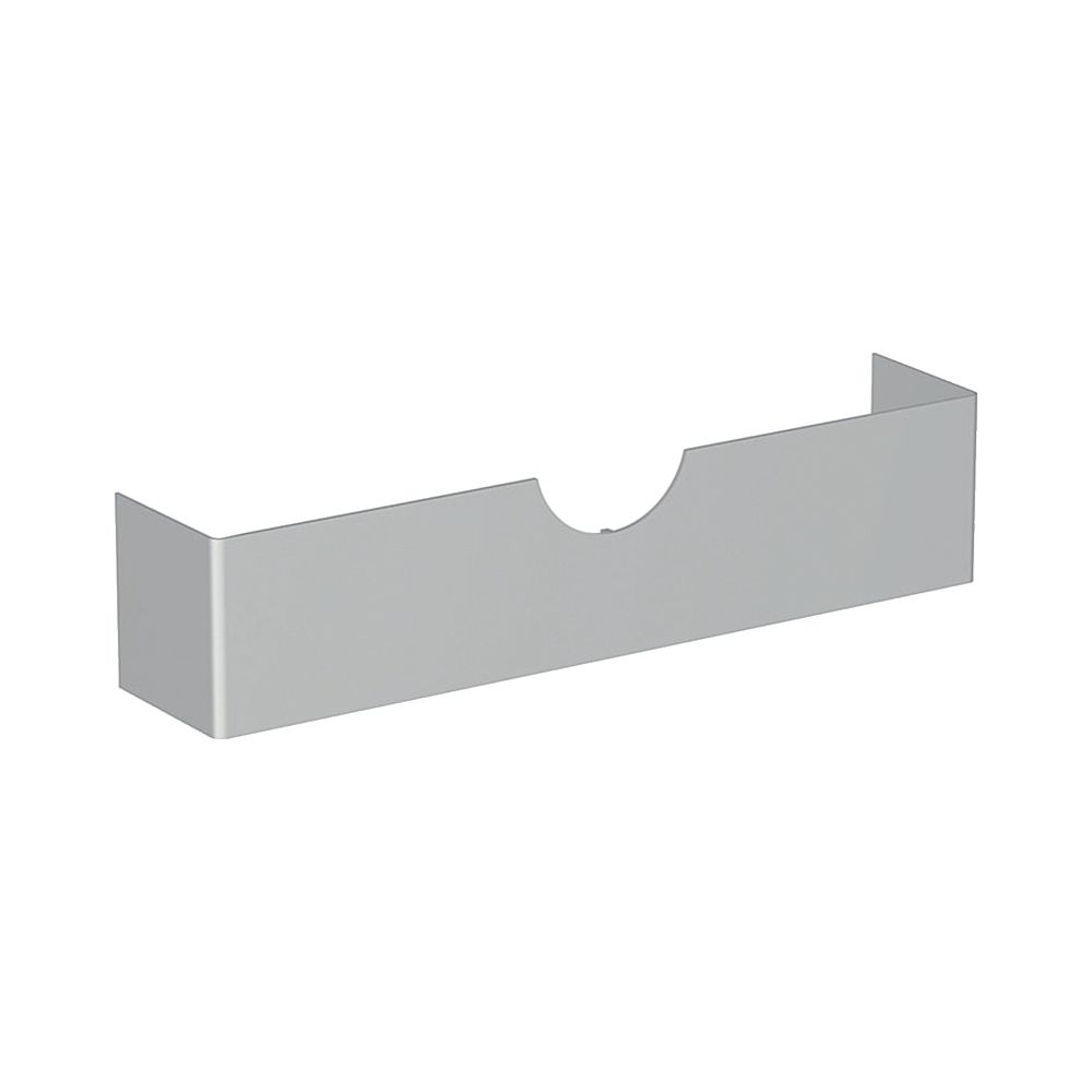 Couvercle inférieur pour module sanitaire Geberit Monolith pour bidet, gris moyen perlglanz