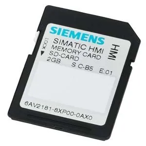 Carte mémoire Siemens 6AV2181-8XP00-0AX0 - 2 Go SD pour SIMATIC HMI