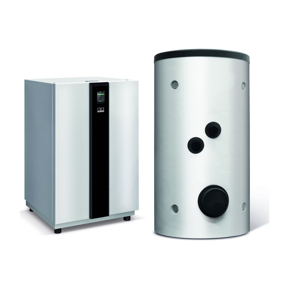 Pompe à chaleur air-eau Remko Paket Köln, modèle WSP 180, KPS 301, 17,2 kW, R410A