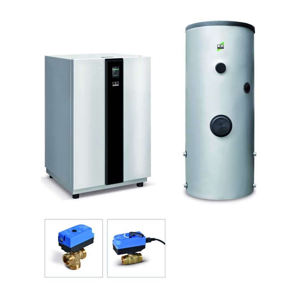 Pompe à chaleur sol-eau Remko Pack Mannheim, WSP 140, KWS 300, 10,8 kW, R410A