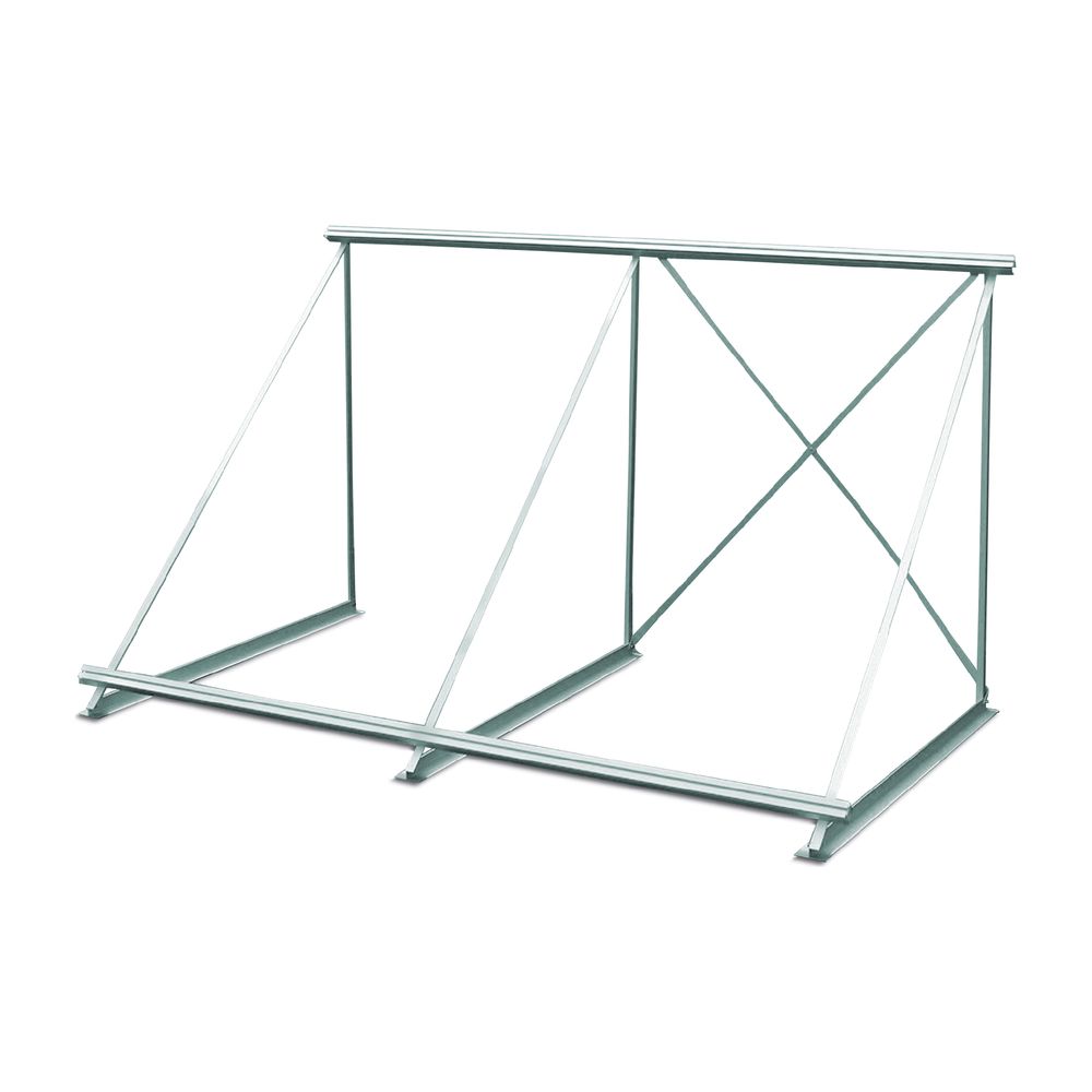 Kit de montage pour toit plat RSK 25-5 Remko pour 2 capteurs solaires, 260842
