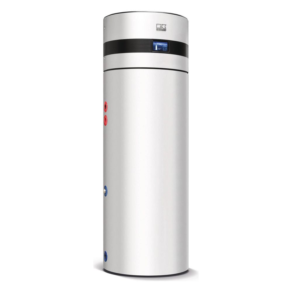 Pompe à chaleur eau chaude Remko RBW 302 Pro PV-S avec échangeur solaire 300 L, 1,8 kW (A7/W55), R290