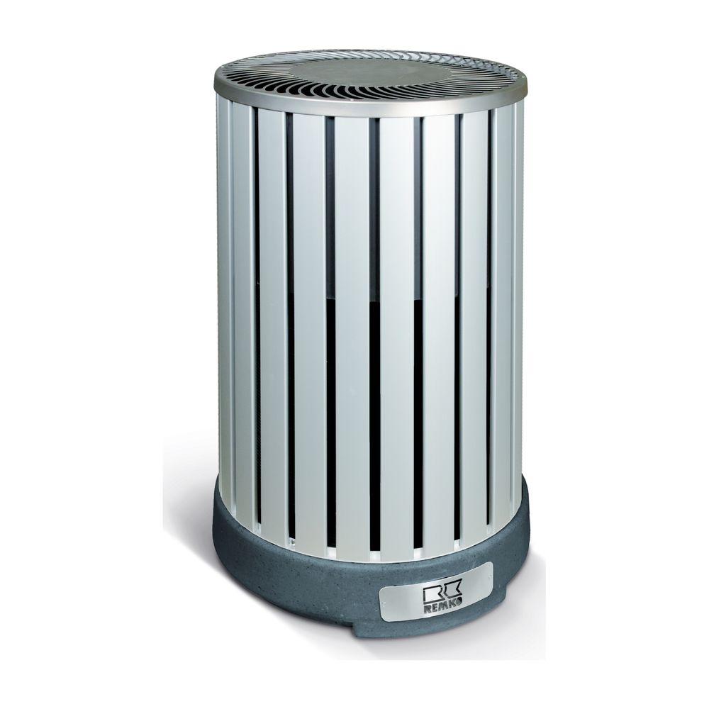 Pompe à chaleur air-eau Remko ARTstyle unité extérieure Alu HTS 95/205 AM, 6,55 kW à A7/W35, fluide frigorigène R32
