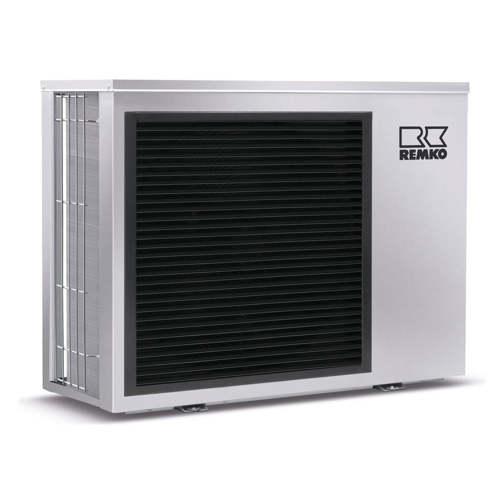 Pompe à chaleur air-eau Remko Paket Frankfurt Graphit, WKM 80, MPS 800, 6,44 kW à A7/W35, R32