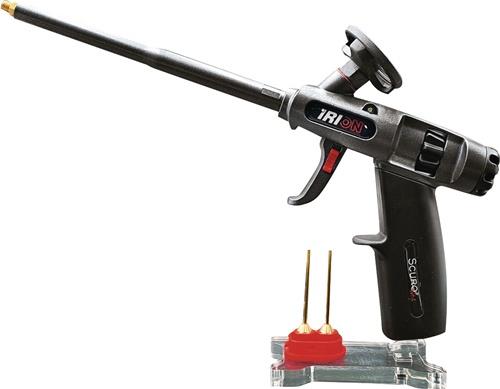 Pistolet à mousse polyuréthane 1K Scuro Evo6 Métal pour mousses en cartouche 1K