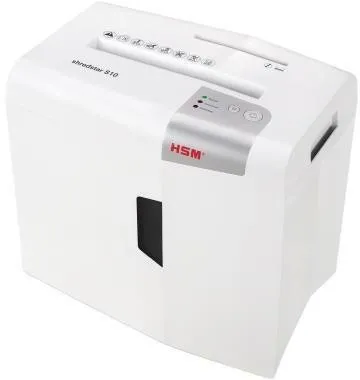 HSM shredstar S10 - destructeur de documents niveau de sécurité 2 - coupe en bandes - 6,0 mm - 10 feuilles