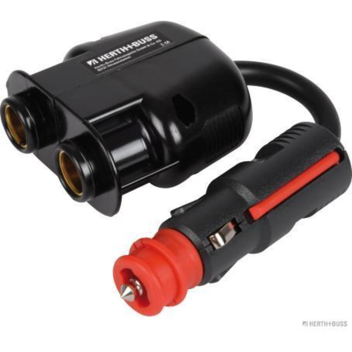 Adaptateur universel HERTH&BUSS prise DIN 4165, 12V - 24V