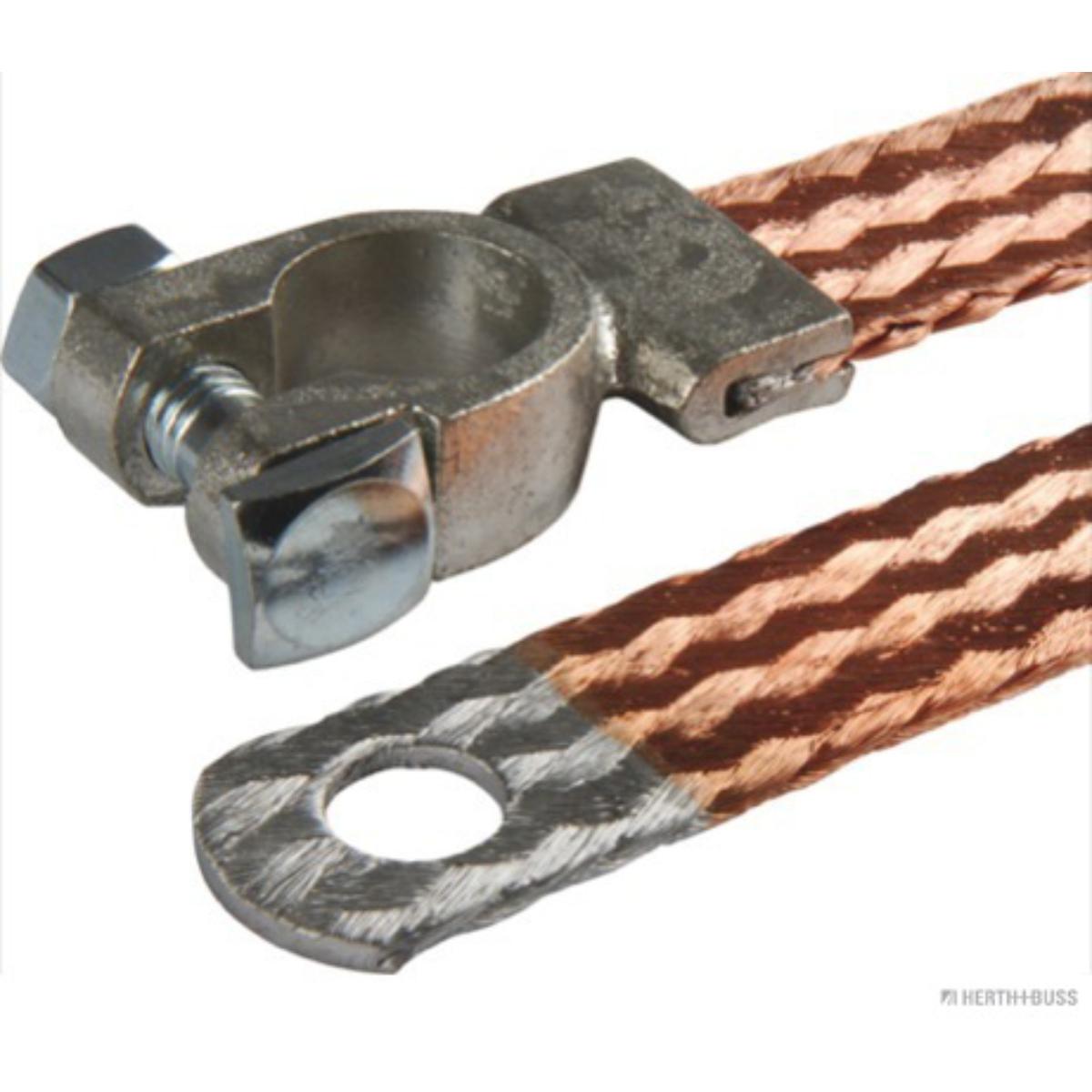 Bande de masse HERTH&BUSS avec revêtement étain 21 mm
