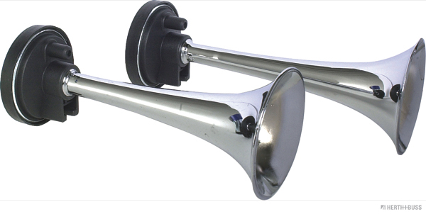 Avertisseur sonore HERTH&BUSS, 12 V, 692/756 Hz, 192 W, 118 dB(A)