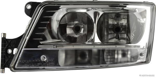 Phare principal HERTH&BUSS, gauche, H7/H7, PY21W, H21