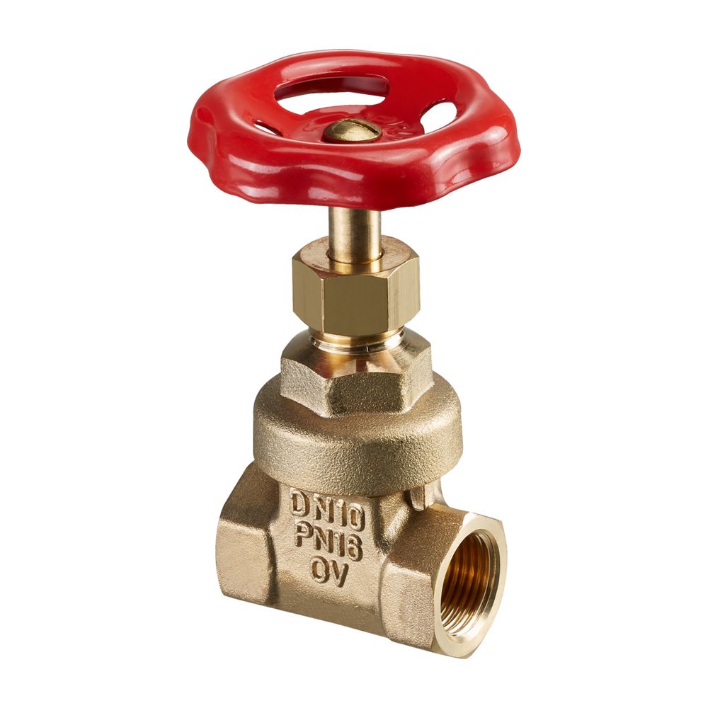 Oventrop Hygate AT Vanne à opercule DN 10, R 3/8" filetage intérieur, PN 25, modèle standard, laiton, 1040003