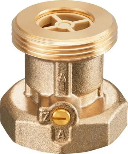 Oventrop OV Clapet anti-retour/Soupape de gravité 1" 1/2, raccord pompe 1" 1/2