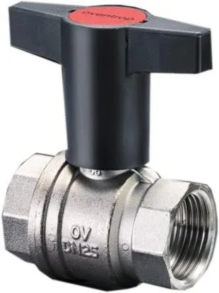 Oventrop Robinet à tournant sphérique Optibal à levier, PN 16, laiton DN 20, 3/4" M