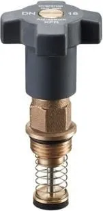 Oventrop Oberteil pour vanne combinée à passage direct DN 20, laiton rouge, 4209506