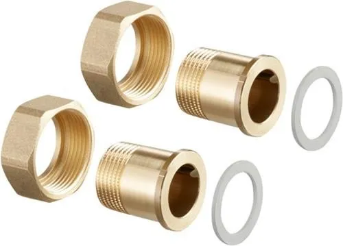 Oventrop Kit de raccord à tulipe OV Set = 2 Tü. M AG 3/4Z pour vanne DN 20