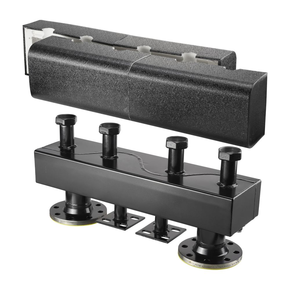 Collecteur Oventrop DN 40/50 avec isolation, pour 4 circuits de chauffage, 1351694