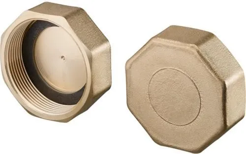 Oventrop OV Bouchon de fermeture Multidis SFI pour collecteur en laiton 2 voies MS 2Z IG