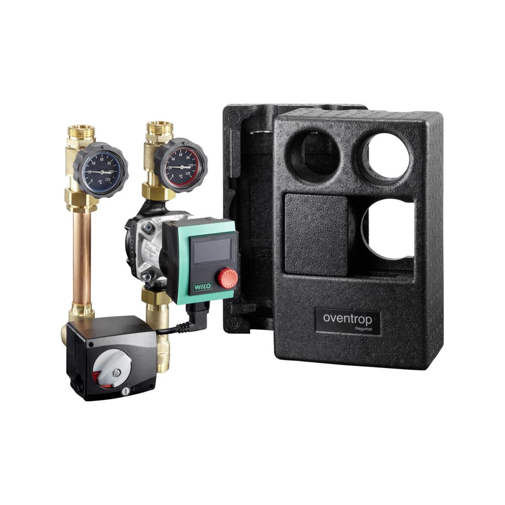 Station Oventrop Regumat M3-130 DN 20 avec pompe Wilo Para 15-130/6-43/SC-9, 1355259