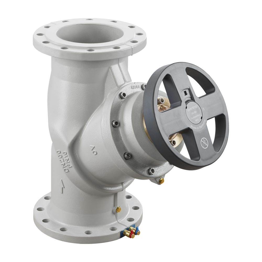 Oventrop HydroControl MFC Vanne de réglage de circuit DN 250, PN 16, bride, avec orifice de mesure intégré, 1065857