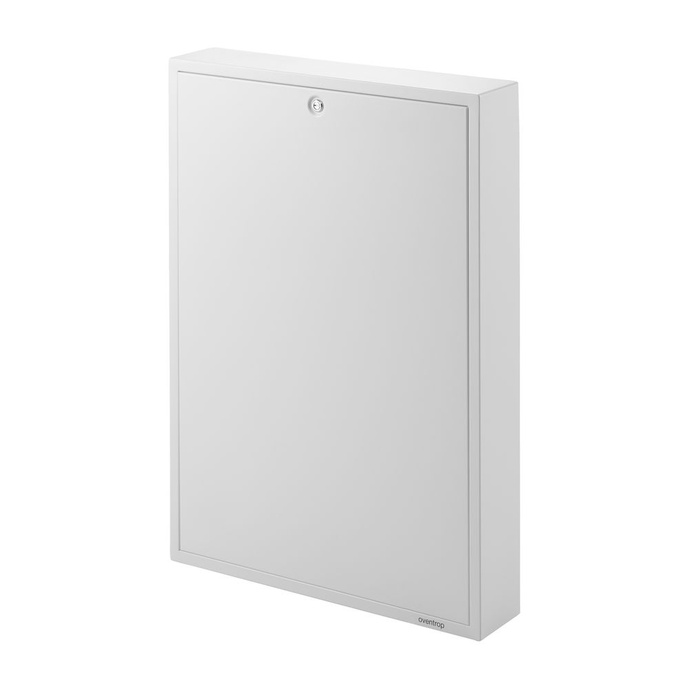 Capot apparent Oventrop pour station d'appartement Regudis W, version standard, avec porte, référence 1341195
