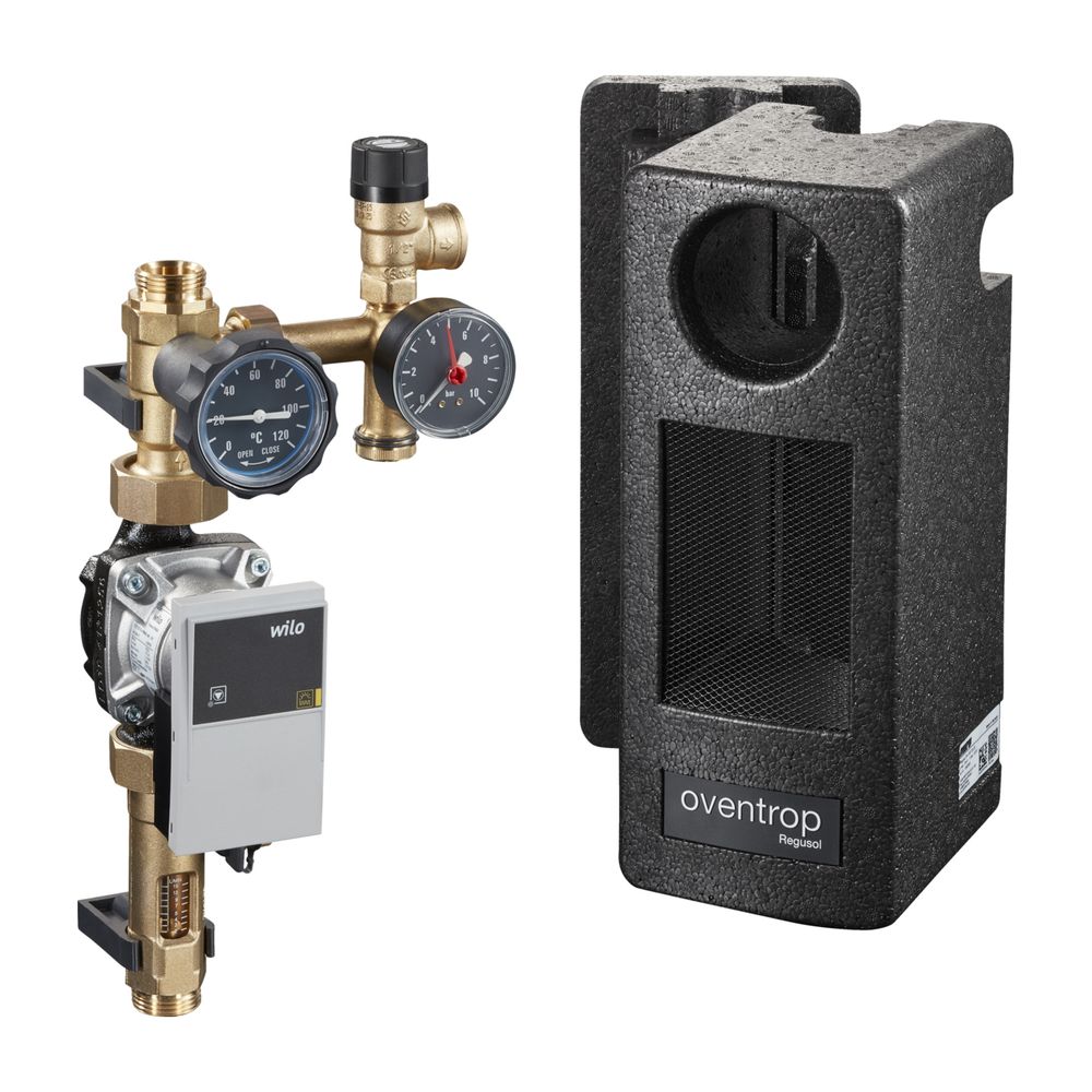 Oventrop Station solaire Regusol PH-130 DN 25 Wilo, 2-15 l/min, 6 bar, 1362063