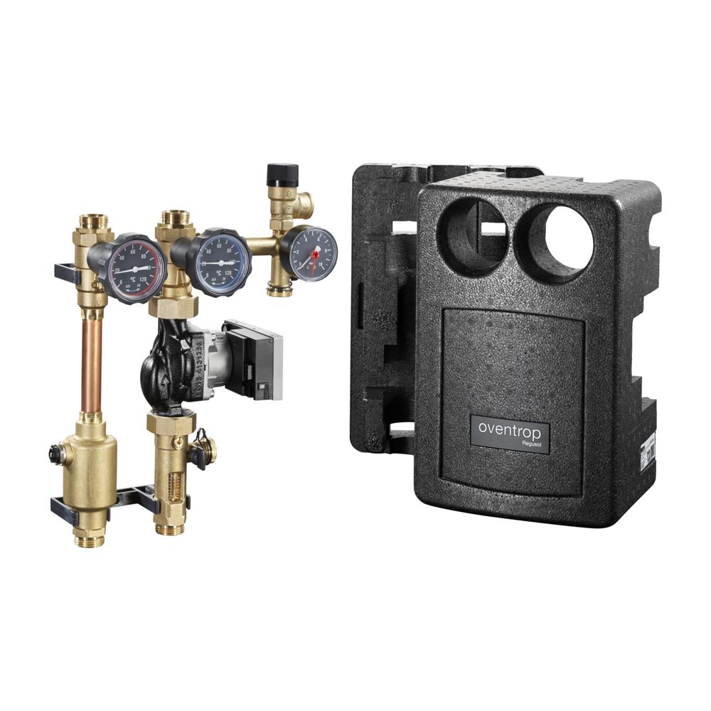 Station de transfert Oventrop Regusol LH-130 DN 25 avec pompe Wilo-Yonos PARA ST 25/7 PWM