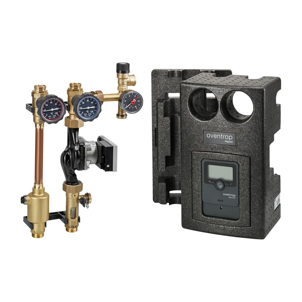 Oventrop Regusol ELH-180-RC Station solaire DN 25 Wilo, 2-15l/min, 6 bar, 1360862