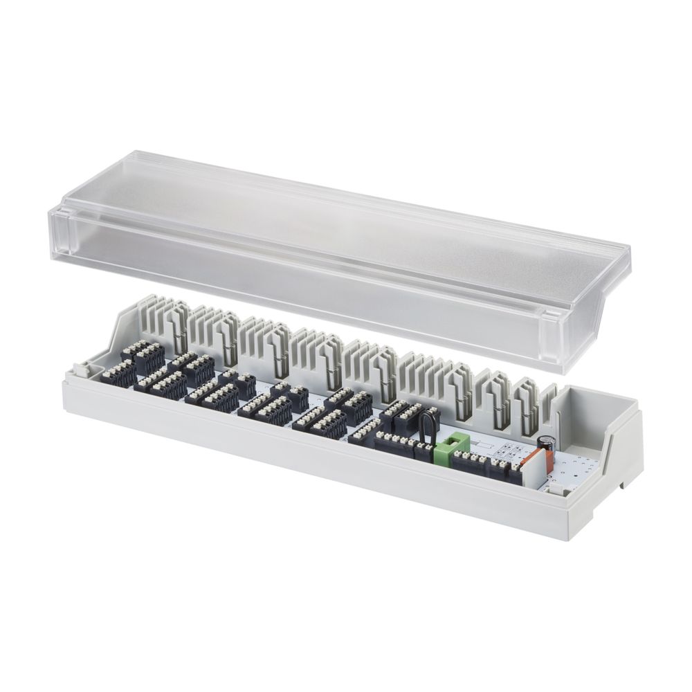 Oventrop Barrette de connexion 10 zones de régulation pour thermostats d'ambiance et actionneurs 24V, 1400982