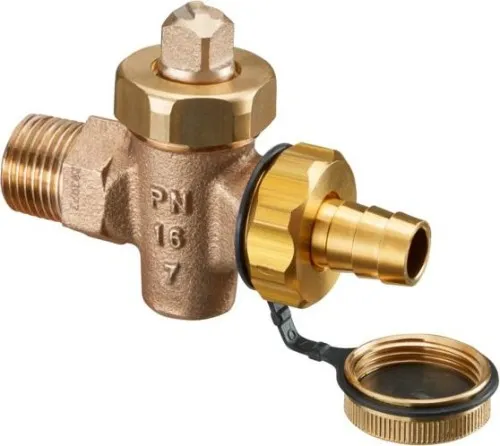 Oventrop Robinet KFE modèle lourd, DN 20, R 3/4" AG, PN 16, bronze rouge, 1032016