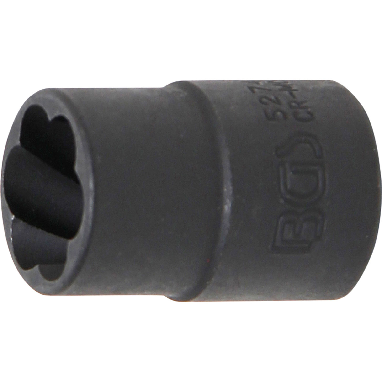 BGS Clé à douille à profil hélicoïdal / Extracteur de vis pour douille à entraînement carré 10 mm (3/8") SW 14 mm - 5274