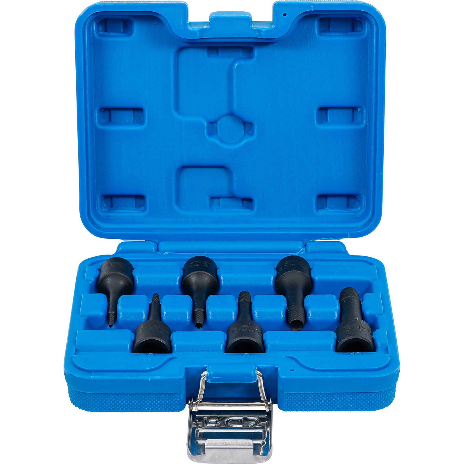 BGS Jeu de douilles à profil spiralé / extracteur de vis à entraînement carré femelle 10 mm (3/8") 2 - 10 mm 6 pièces - 5281